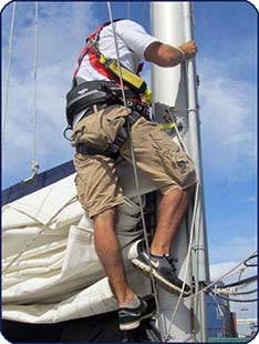 Sailboat rigging inspection and repair in Naples