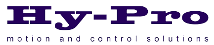 Official Hy-Pro Hydraulic Projects marine steering logo